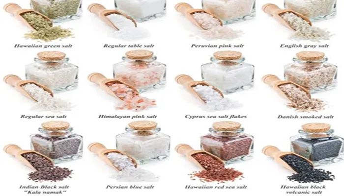 انواع نمک صنعتی