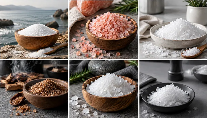 انواع نمک